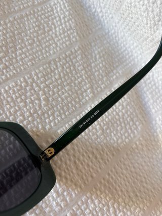 Gafas de sol verdes