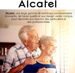 Teléfono DECT Alcatel XL685 Duo pantalla XL