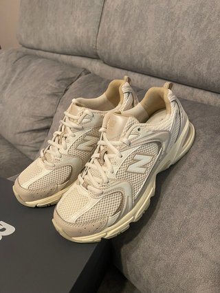 New Balance 530 Beige/Bianco Tg. 38,5