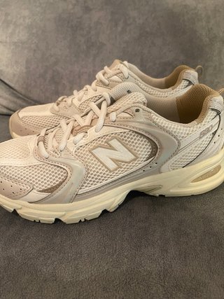 New Balance 530 Beige/Bianco Tg. 38,5