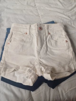 Pantalones cortos niña negros