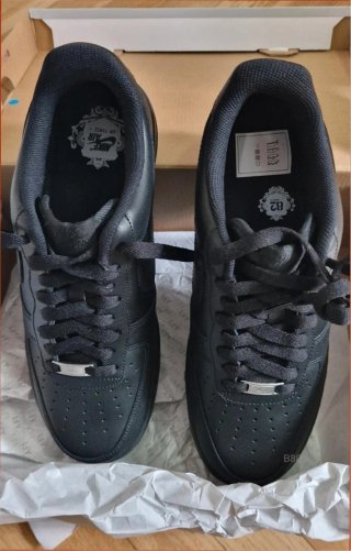 Nike Air Force 1 Negras Talla 39
