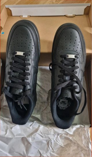 Nike Air Force 1 Negras Talla 39