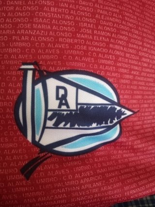 Camiseta VINTAGE Alavés Original Umbro Xl
