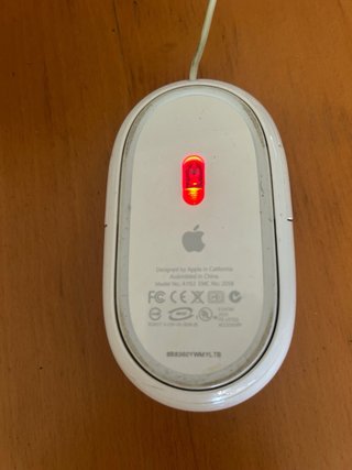 Ratón Apple USB Blanco