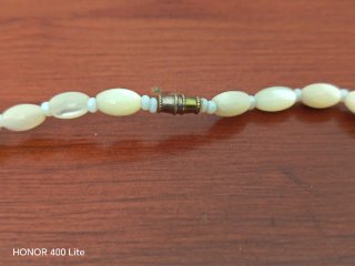 Collares de conchas marinas naturales