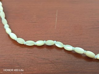 Collares de conchas marinas naturales