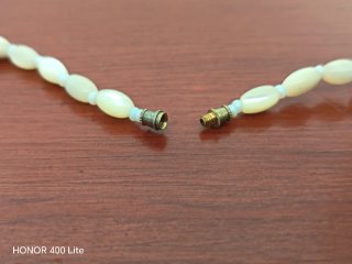Collares de conchas marinas naturales