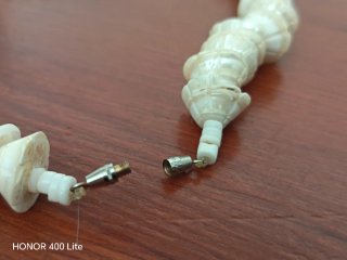 Collares de conchas marinas naturales