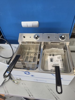 Freidora Eléctrica HR 8+8 Trifásica