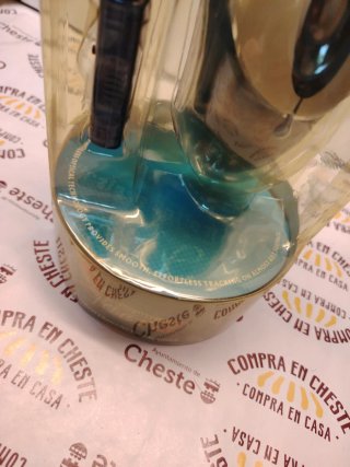 Ratón Óptico Inalámbrico Faerie Plateado/Azul