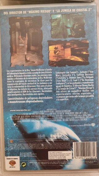 Lote 4 VHS Cine 90s (Star Wars, Vampiros...)