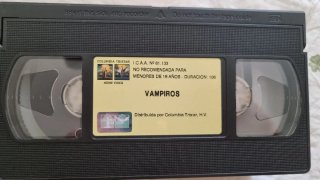 Lote 4 VHS Cine 90s (Star Wars, Vampiros...)