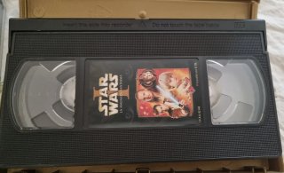 Lote 4 VHS Cine 90s (Star Wars, Vampiros...)