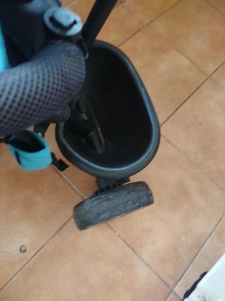 Triciclo Silla Bebé Azul