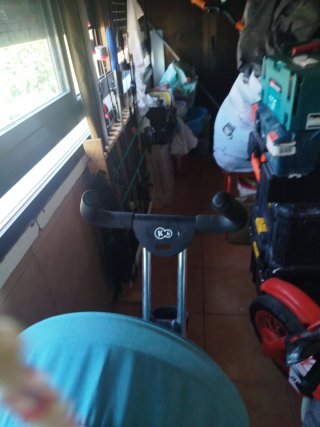 Triciclo Silla Bebé Azul
