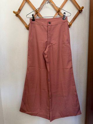 Calças La Finesse Rosa Wide Leg