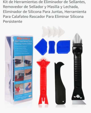 Kit Herramientas Eliminación Sellante Silicona