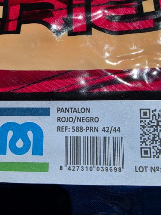 2 Pantalones de Trabajo MARCA Pro Series Rojos