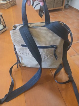 Mochila Desigual Camel