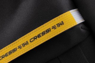 Mochila  Cressi Leon 22 L negro amarillo NUEVO