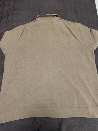 Polo Lacoste Beige Clásico Tejido jersey fino