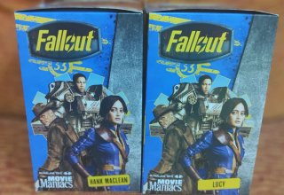 Figuras Fallout Hank Maclean y Lucy McFarlane