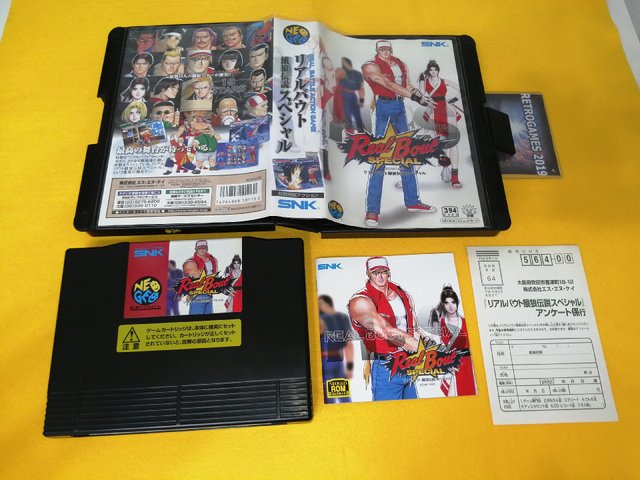 Neo Geo REAL BOUT FATAL FURY SPECIAL Neogeo AES RE