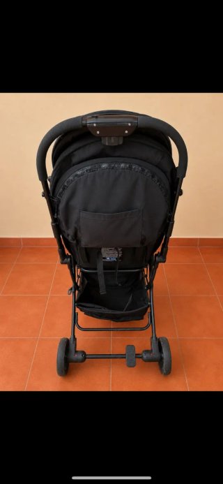 Silla de paseo negra
