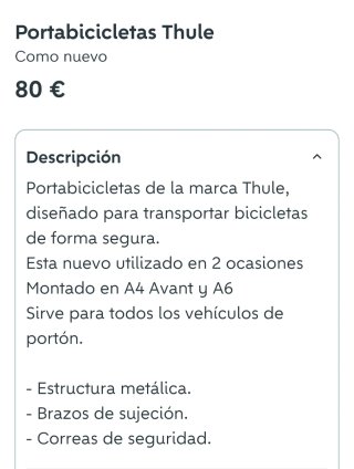 Portabicicletas Thule