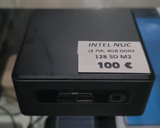 MINI PC Intel NUC i3 7th Gen 4GB DDR4 128GB SSD
