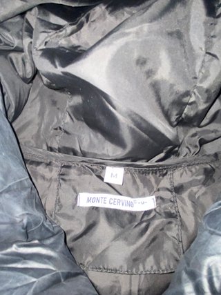 Chaqueta acolchada negra mujer Solo un uso