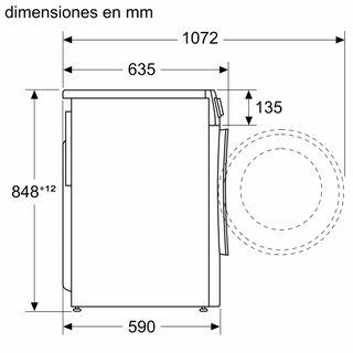 Lavadora-Secadora Bosch 3TW9104B