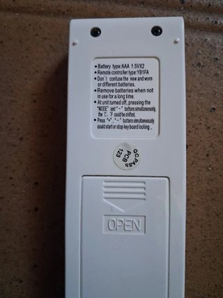 Mando aire acondicionado Advantek