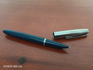 Penna stilografica Parker 21 blu