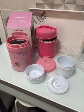 Miniland Termo Comida Bebé 700ml Rosa