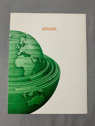 Libro Geografía Anaya 2° Bachillerato