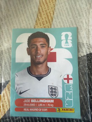 Cromo Jude Bellingham Real Madrid CF