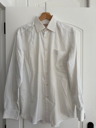 Camisa Emidio Tucci Blanca Talla L
