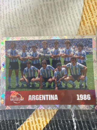 Cromo Argentina 1986 FIFA Museum