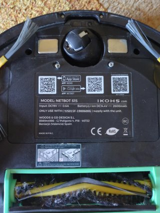 Despiece Robot Aspirador Ikohs