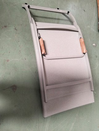 Sklum Tumbona reclinable en aluminio con cojín