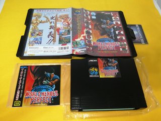 Neo Geo SNK WORLD HEROES PERFECT Neogeo AES SNK.