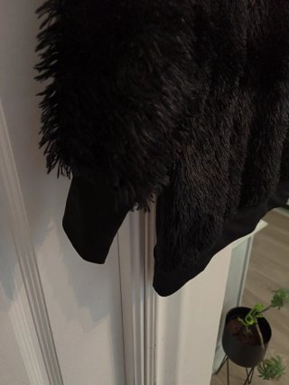 Jersey negro de pelo