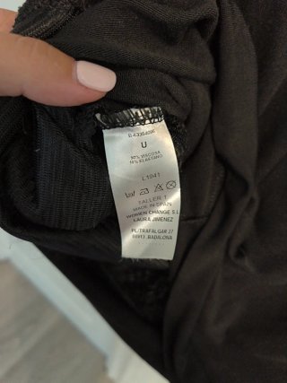 Jersey negro de pelo