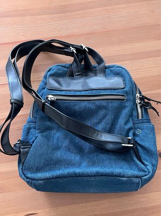 Mochila tejana Paco Martinez azul