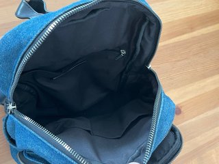 Mochila tejana Paco Martinez azul