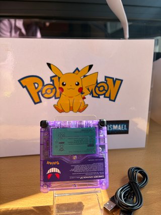 GameBoy Advance SP Edición pokemon Gengar IPS5