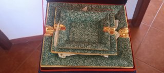 Conjunto 3 Ceniceros Cerámica Lujo