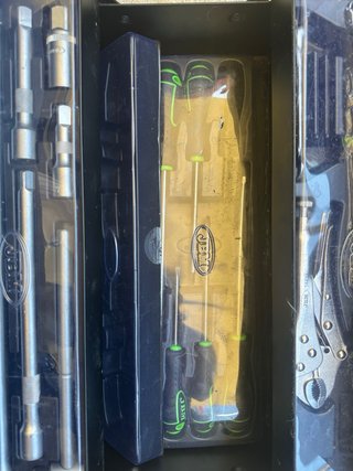 Caja de herramientas variadas ganga lote